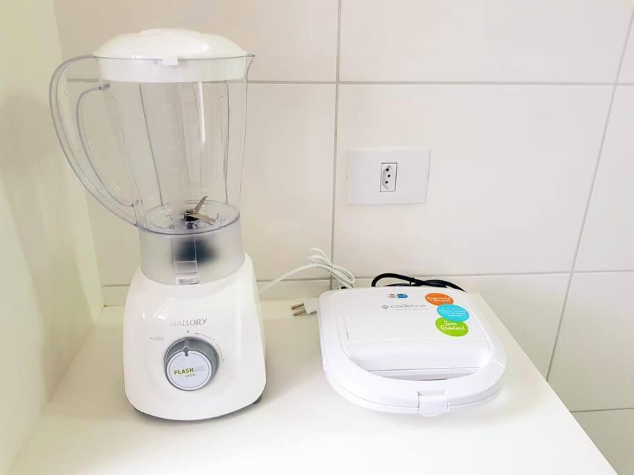 Ap Frente Mar Com Ar-Condicionado E Varanda Gourmet Mongagua Luaran gambar