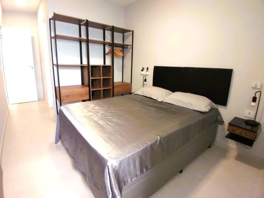 Ap Frente Mar Com Ar-Condicionado E Varanda Gourmet Mongagua Luaran gambar